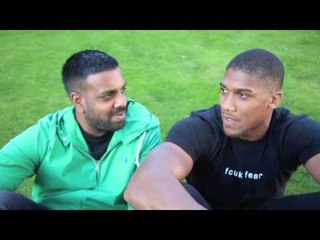 ANTHONY JOSHUA - 'ITS GOING BE TO A WAR BEFORE SOMEONE RATTLES WHAT I'VE BUILT' / JOSHUA v SKELTON