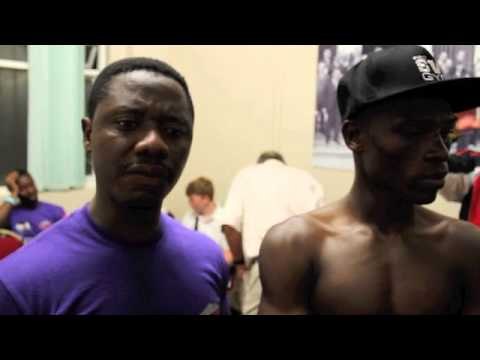 RICHARD COMMEY CLAIMS COMMONWEALTH TITLE WITH UD WIN OVER GARY BUCKLAND - POST-FIGHT INTERVIEW
