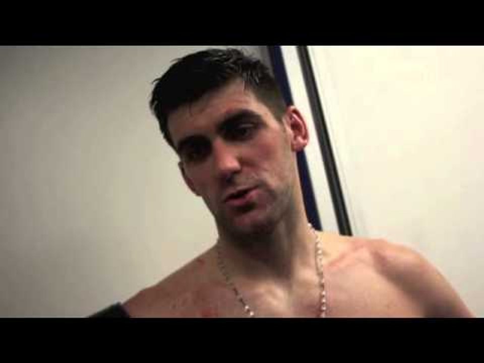 ROCKY FIELDING PRODUCES SENSATIONAL 5TH ROUND TKO VICTORY OVER NOE GONZALEZ ALCOBA IN LIVERPOOL.