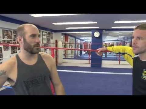 BILLY JOE SAUNDERS & GARY 'SPIKE' O'SULLIVAN TALK TO KUGAN CASSIUS @ NEWLANDS GYM (iFL TV)