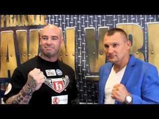 LUCAS BROWNE v ANDRIY RUDENKO OFFICAL; HEAD 2 HEAD @ BIRMINGHAM PRESS CONFERENCE
