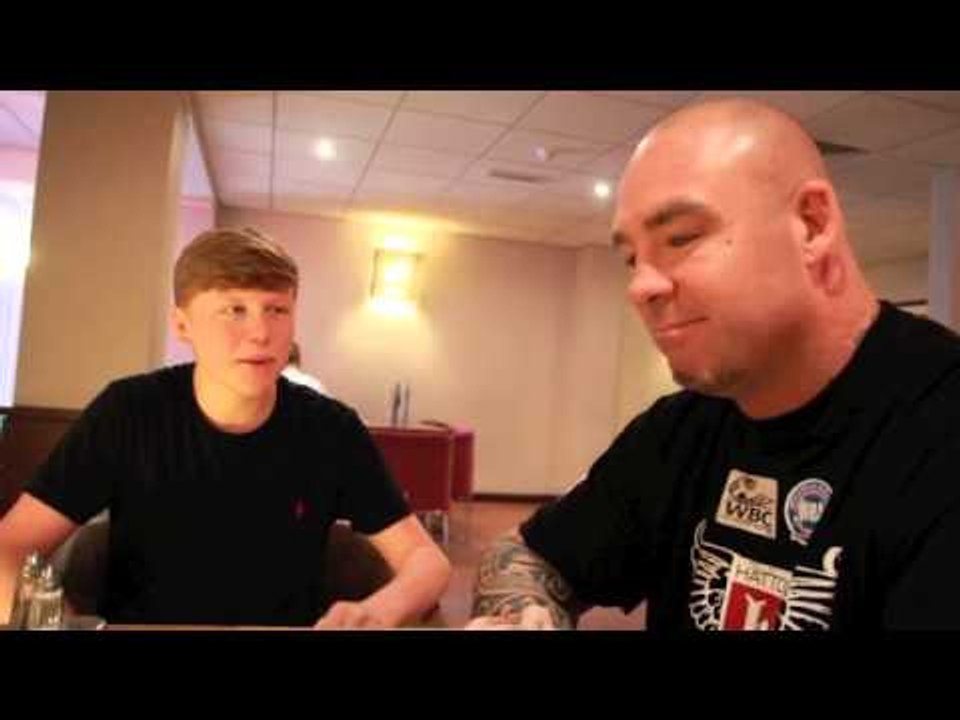 SONNY DONNELLY INTERVIEWS LUCAS 'BIG DADDY' BROWNE AHEAD OF RUDENKO FIGHT IN WOLVERHAMPTON.