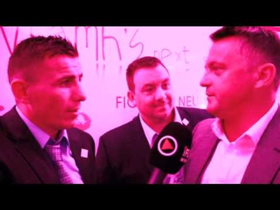 PETER McDONAGH INTERVIEWS DARREN GOUGH & CHRIS CURRY @ NIAMH'S NEXT STEP GALA EVENT 2014