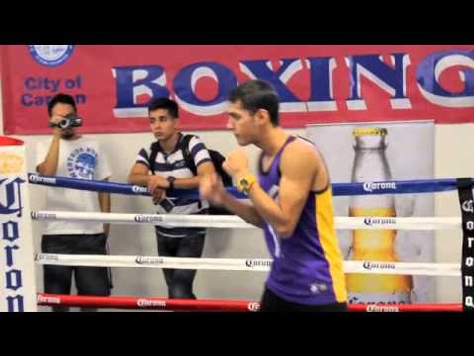 OMAR FIGUEROA OFFICIAL MEDIA WORKOUT FOOTAGE AHEAD OF WBC WORLD TITLE CLASH WITH DANIEL ESTRADA