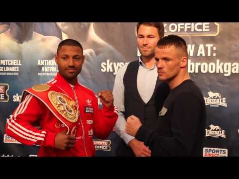 KELL BROOK v FRANKIE GAVIN OFFICIAL HEAD TO HEAD / RULE BRITANNIA