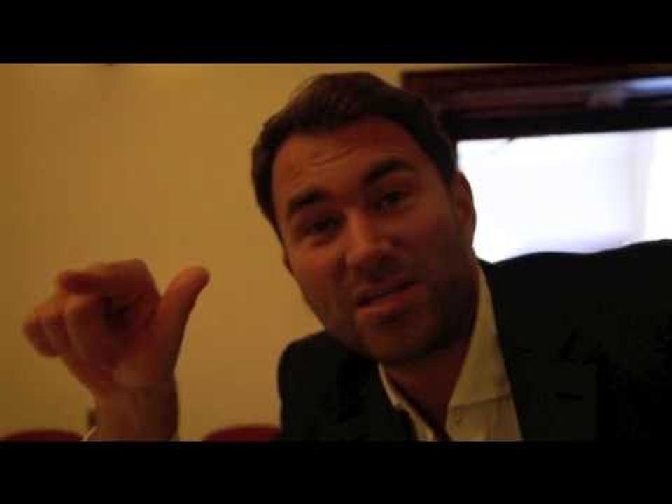 EDDIE HEARN TALKS CAMPBELL / COYLE, KELL BROOK HAND WRAPS, RIGONDEAUX & CO-PROMOTING.