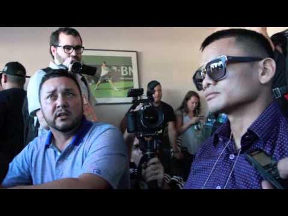MARCOS MAIDANA - 'FLOYD IS NOT AS GOOD AS EVERYONE THINKS HE IS' / MAYWEATHER v MAIDANA 2
