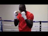 KNOCKOUT KING, BRONZE BOMBER DEONTAY WILDER SHADOW BOXING / iFL TV