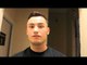 iFL TV APPRENTICE SONNY DONNELLY INTERVIEWS BEN HALL ON THE STEVE GOODWIN CARD