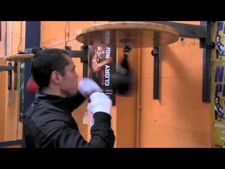 WBA SUPER BANTAMWEIGHT WORLD CHAMPION SCOTT QUIGG ON THE SPEEDBALL