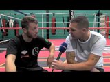 JAMIE MOORE INTERVIEWS SCOTT CARDLE FOR iFL TV ON UP & COMING MANCHESTER FIGHT CARD