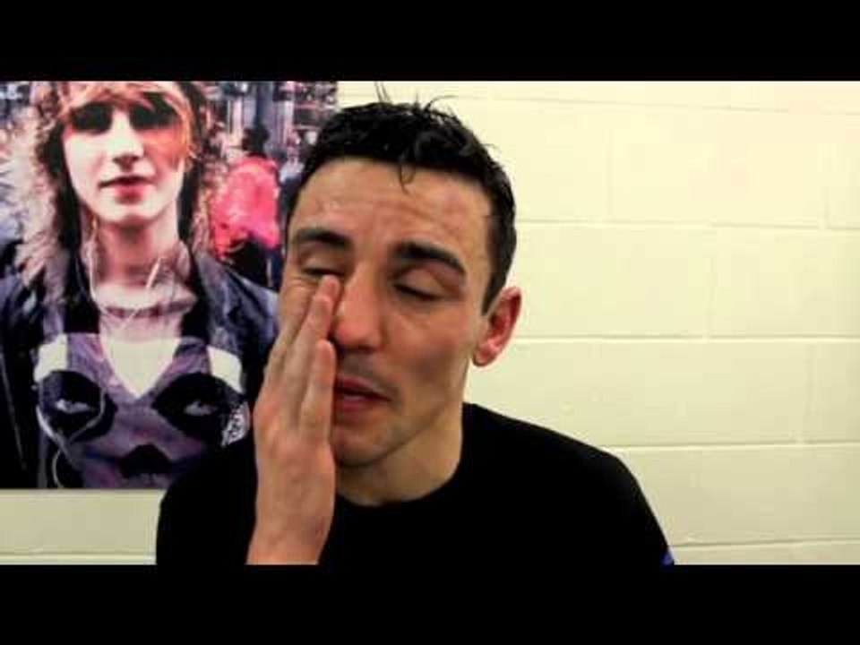 ANTHONY CROLLA ON HIS CONTROVERSIAL TECHNICAL DRAW WITH GAMALIEL DIAZ - POST FIGHT