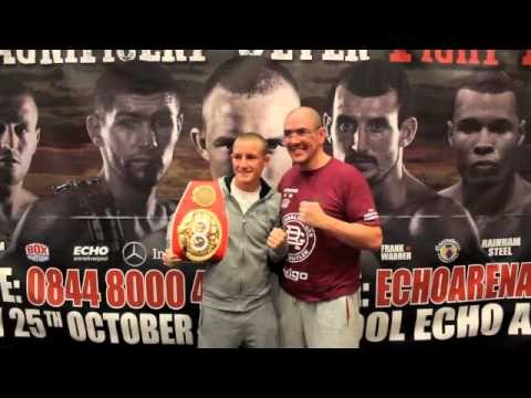PAUL BUTLER & ANTHONY 'ARNIE' FARNELL PHOTO CALL AHEAD OF PAUL BUTLERS IBF WORLD TITLE CHALLENGE