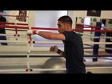 OUTSTANDING TALENT YUSAF SAFA SHADOW BOXING FOOTAGE FROM BODYSHOTS GYM / iFL TV