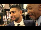 'EVERYONE SAYS THEY WANT TO FIGHT KHAN, BUT NO-ONE WANTS TO' - SAM WATSON WITH AMIR KHAN / MAYHEM