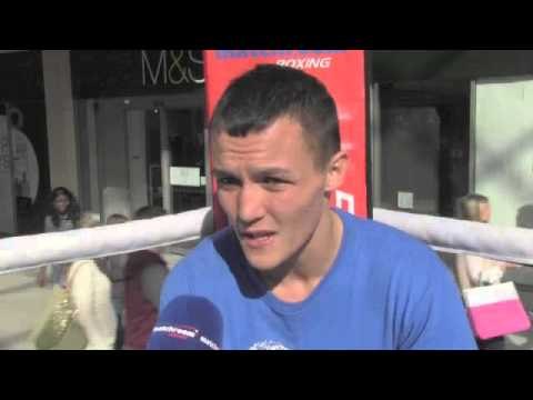 JOSH WARRINGTON -'I'M CLIMBING LADDERS, LOOKING TOWARDS LEE SELBY & TAKE THE FIGHTS ABOVE ME'.