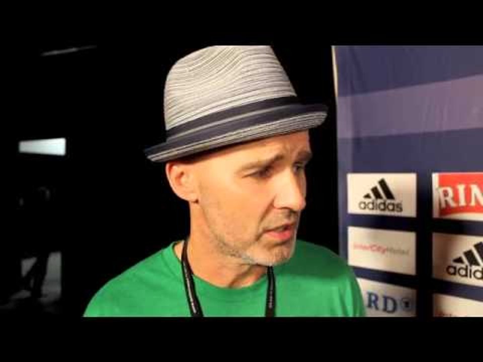 LUKE WATKINS & PADDY FITZPATRICK POST FIGHT INTERVIEW FROM KIEL ,GERMANY