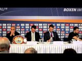 ARTHUR ABRAHAM v PAUL SMITH FULL POST FIGHT PRESS CONFERENCE WITH KALLE SAUERLANDS & EDDIE HEARN