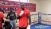 HEAVYWEIGHT KO KING DEONTAY WILDER MAKES TIME FOR THE MEDIA & FANS