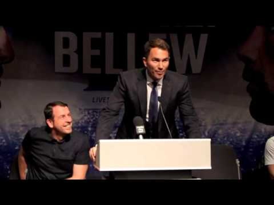 PAUL SMITH HOME COMING PRESS CONFERENCE & REACTION TO ARTHUR ABRAHAM v PAUL SMITH JUDGES SCORING