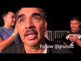 GENNADY GOLOVKIN TRAINER ABEL SANCHES - 'GOLOVKIN v RUBIO WILL BE BRUTAL ITS NOT GOING THE DISTANCE'