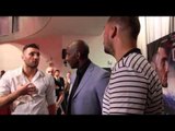 NATHAN CLEVERLY & TONY BELLEW REFUSE HANDSHAKE (W/ JOHNNY NELSON) EXTENDED 'RINGSIDE' FOOTAGE UNSEEN