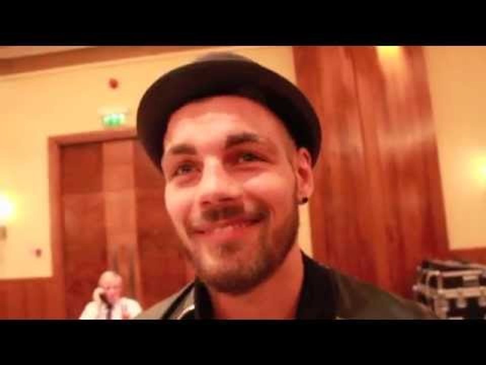 'I WANT TO BE CHUCKED IN AT THE DEEP END WITH THESE FIGHTERS' - TYLER GOODJOHN AHEAD OF BOYLAN FIGHT