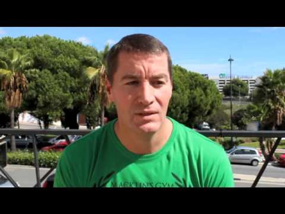 TRAINER DANNY VAUGHAN TALKS DERRY MATHEWS v ADAM DINGSDALE LIVERPOOL ECHO ARENA & LIFE IN THE MGM
