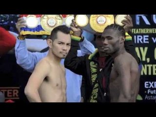NONITO DONAIRE v NICHOLAS WALTERS - OFFICIAL WEIGH IN VIDEO FROM CARSON, CALIFORNIA
