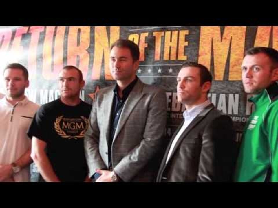 RETURN OF THE MACK - NOVEMBER 15TH 2014 - @ 3 ARENA, DUBLIN / MACKLIN v HEILAND