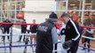 TOMMY COYLE & JAMIE MOORE PAD SESSION / PUBLIC WORKOUT IN HULL / COYLE v KATSIDIS - OCT 25