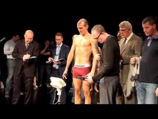 DERRY MATHEWS v ADAM DINGSDALE  WEIGH IN & HEAD TO HEAD AHEAD OF ECHO ARENA CLASH