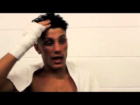 MICHAEL GOMEZ JNR POST FIGHT INTERVIEW WITH iFL TV TRAINEE SONNY DONNELLY @ LIVERPOOL'S ECHO ARENA