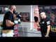 TYSON FURY OFFICIAL MEDIA DAY FOOTAGE - 'PAD WORKOUT WITH PETER FURY'