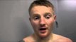 KOFI YATES PRODUCES SUPERB 2ND ROUND STOPPAGE OF EXPERIENCED OISIN FAGAN - POST FIGHT INTERVIEW