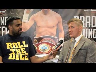 BRADLEY SAUNDERS ON SIGNING FOR EDDIE HEARN, BEING ADDED ON NOV 22 PPV CARD & TARGETING WORLD STAGE.