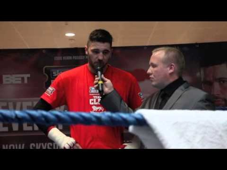 NATHAN CLEVERLY ON TONY BELLEW - 'HE'S A BIG BULLY BOY, AND HE'S GETTING BULLIED ON SATURDAY'