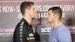 CALLUM  SMITH v NIKOLA SJEKLOCA - HEAD TO HEAD AT FINAL PRESS CONFERENCE / CLEVERLY v BELLEW 2