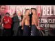 NATHAN CLEVERLY v TONY BELLEW 2 - OFFICIAL WEIGH IN FROM LIVERPOOL / REPEAT OR REVENGE