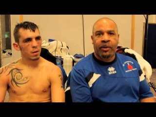 CRAIG EVANS MOVES TO 13-0 WITH IMPRESSIVE VICTORY OVER THE GALANT RONNIE CLARK