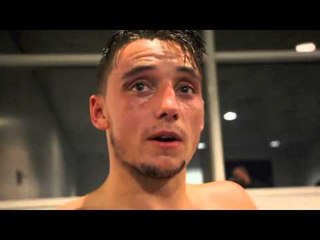 MITCHELL SMITH OUTCLASSES ZOLTAN KOVACS TO REMAIN UNBEATEN & CLAIM WBO EUROPEAN BELT - POST FIGHT