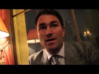EDDIE HEARN ON JOSHUA v JOHNSON, AL HAYMON MEET, FROCH v CHAVEZ,  DeGALE v GROVES & BAD BLOOD CARD