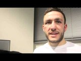 LEWIS PETTITT CLAIMS POINTS WIN OVER SANTIAGO ALLIONE AT THE EXCEL - POST FIGHT INTERVIEW