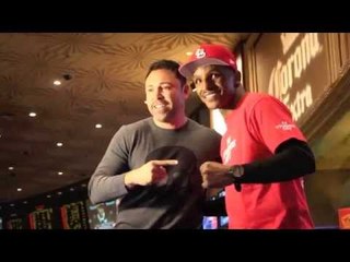 OSCAR DE LA HOYA & DEVON ALEXANDER @ MGM GRAND / KHAN v ALEXANDER / BATTLE ROYAL