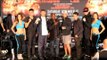 TIMOTHY BRADLEY, DIEGO CHAVES, ANDY LEE, MATT KOROBOV, MAURICIO HERRERA, JOSE BENAVIDEZ PHOTO CALL