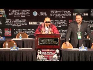 KEITH THURMAN v LEONARD BUNDU - POST FIGHT PRESS CONFERENCE / ROYAL BATTLE