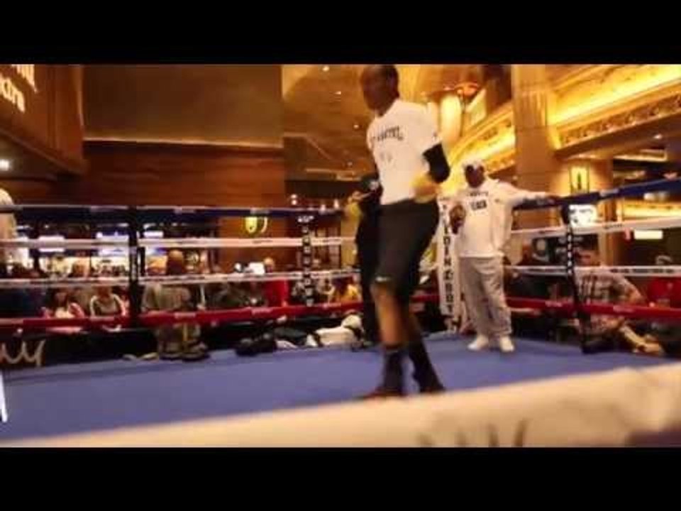 DON KING PROMOTIONS HOT PROSPECT AMIR IMAM FULL SKIPPING WORKOUT @ MGM GRAND VEGAS