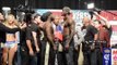 BERMANE STIVERNE v DEONTAY WILDER OFFICIAL WEIGH IN / FACE OFF / MGM GRAND LAS VEGAS