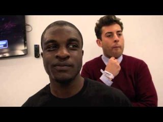 OHARA DAVIES PRODUCES STUNNING FIRST ROUND KO OVER LEE GIBBONS - POST FIGHT INTERVIEW