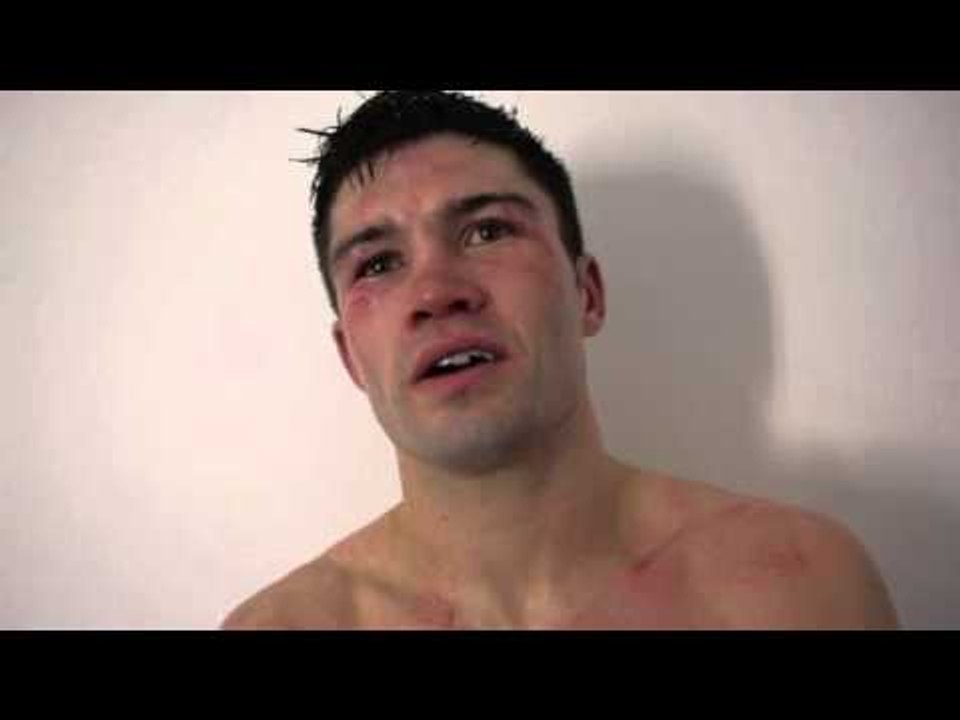 JOHN RYDER PRODUCES SENSATIONAL 10TH ROUND TKO WIN OVER GODOY - POST FIGHT INTERVIEW